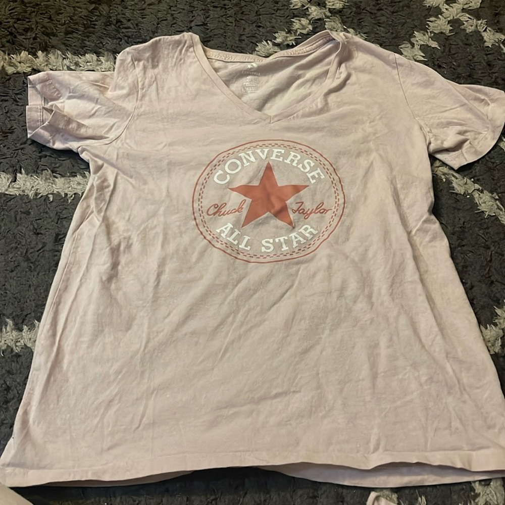 Converse - Peach Pink T shirt